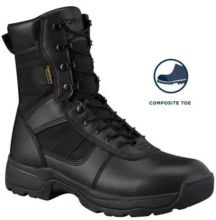 PROPPER - Series 100 8" Side Zip Boot Waterproof Comp Toe - Black